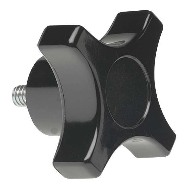 Davies Four Prong Knob, Clamp Knob, 5/16-18 Size, 2"L, HR Phenolic - 2830-J