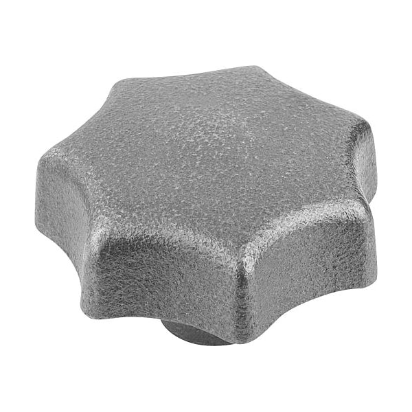 Kipp Star Grips gray cast iron DIN 6336, Style E, metric - K0151.508
