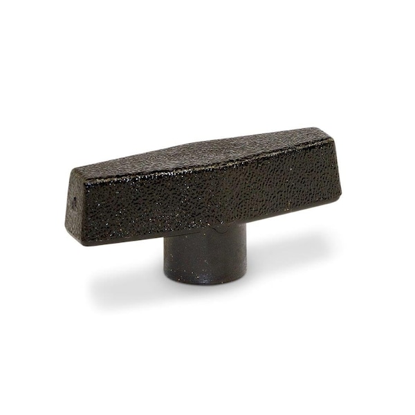 J.W. Winco Th-3.50-3/8X16-Ms T-Bar Knob Plastic - D1830