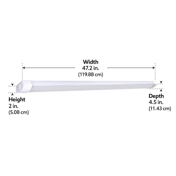 Feit Electric Feit Smart Home 48 in. 1-Light each 105 W LED Smart-Enabled Shop Light - SHOP/4/HO/CCTAG