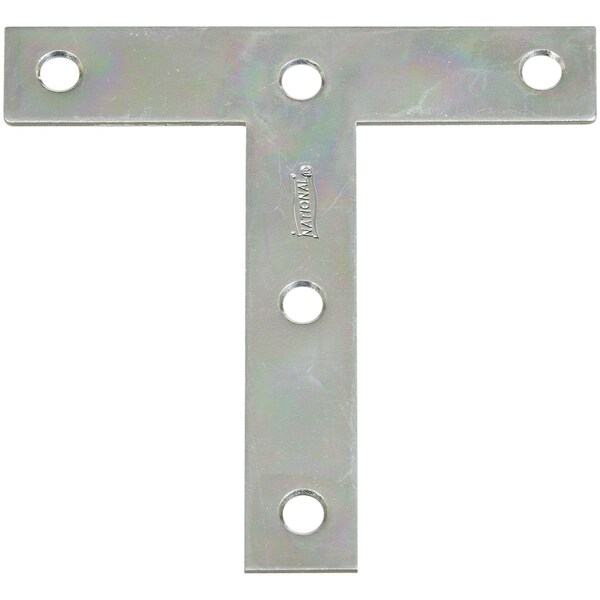 National Hardware National Hardware 4 in. H X 3/4 in. W X 4 in. L Zinc-Plated Steel T Plates - N266-445