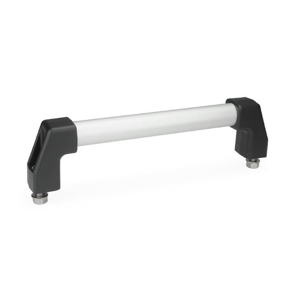 J.W. Winco GN677-30-350-EL Tubular Handle Aluminum - 667-30-350-EL