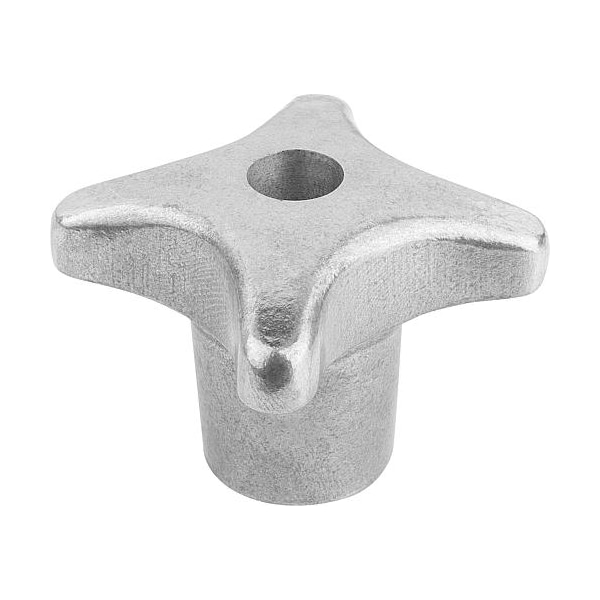 Kipp Aluminum Palm Grips, similar to DIN 6335, Style B - K0145.204008