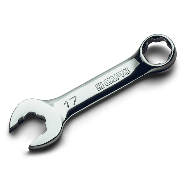 Llave Combinada WaveDrive Pro de 17 mm de Capri Tools para Pernos Regulares y Redondeados - CP11750-M17SB