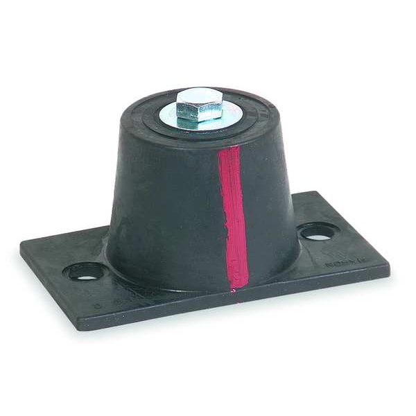 Mason Industries Floor Mount Vibration Isolator, Neoprene - 4C877