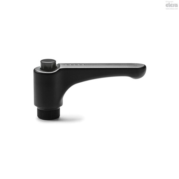Elesa Brass boss, threaded hole, ERW.63 B-1/4-20-C1 - ERW-B (INCH SIZES)