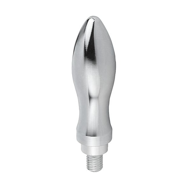 Kipp Machine Handle, Revolving, Similar to DIN 98 Style E, Steel, Blue Passivated, L1=67 mm, D= M8 - K0168.0820067