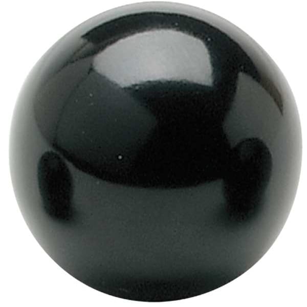 Davies Deluxe Ball Knob, 1/4-20 Thread Size, 0.38" Type, GP Phenolic - 0130-A