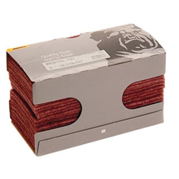 Mirka Mirka Abrasivos 18-118-447 Mirlon Total 4. 5 pulgadas x 9 pulgadas Almohadillas de frotamiento; Muy Fino 360 Grit - MRK-18-118-447