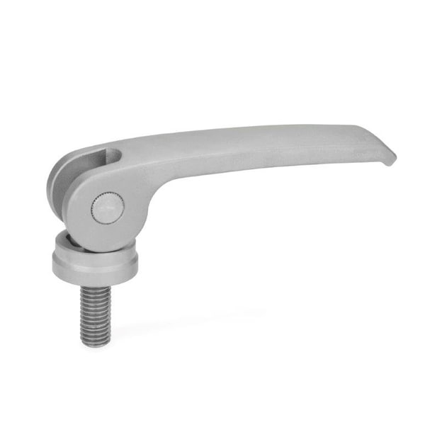 J.W. Winco GN927.7-82-M8-50-B Clamping Lever - 927.7-82-M8-50-B