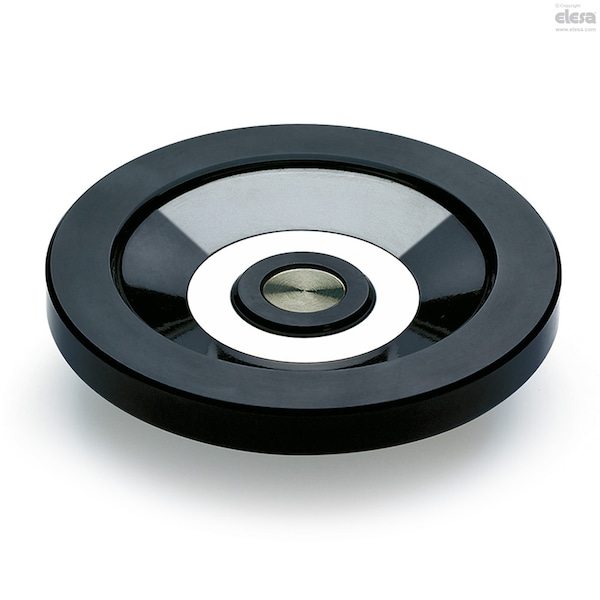 Elesa Without handle, drilled hub, VDN.100 FP-SST-A10-K - VDN.FP-SST-A