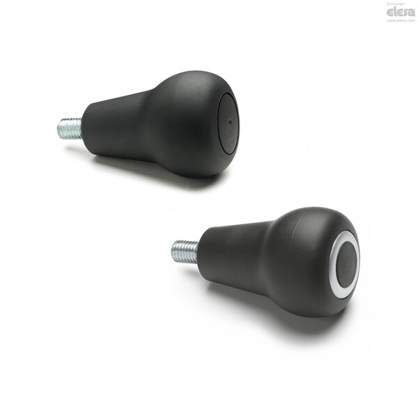 Elesa Mushroom revolving handles, IEL.47+x-M10 SOFT - IEL+X SOFT