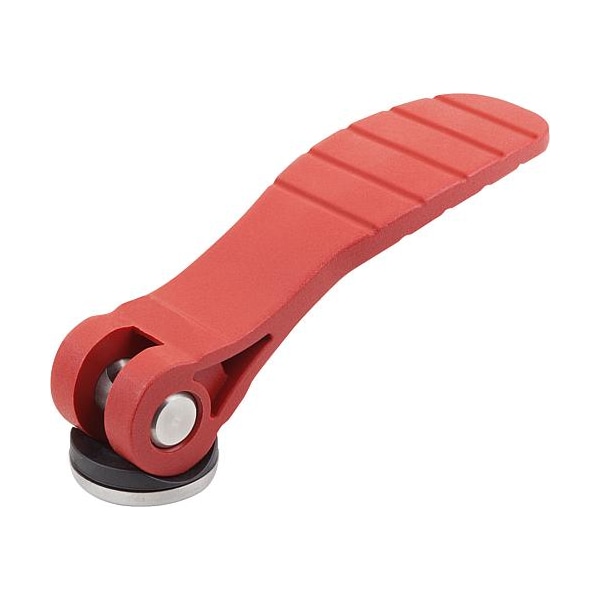 Kipp Cam Lever with plastic handle int. thread, steel or stainless, inch - K0646.153184A1