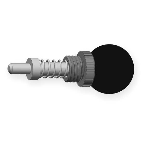Innovative Components Pop Pin Weld On Barrel, 5/16" Tip Dia., 0.600"L, Ball Knob - GI5/16-1.5-B-B3
