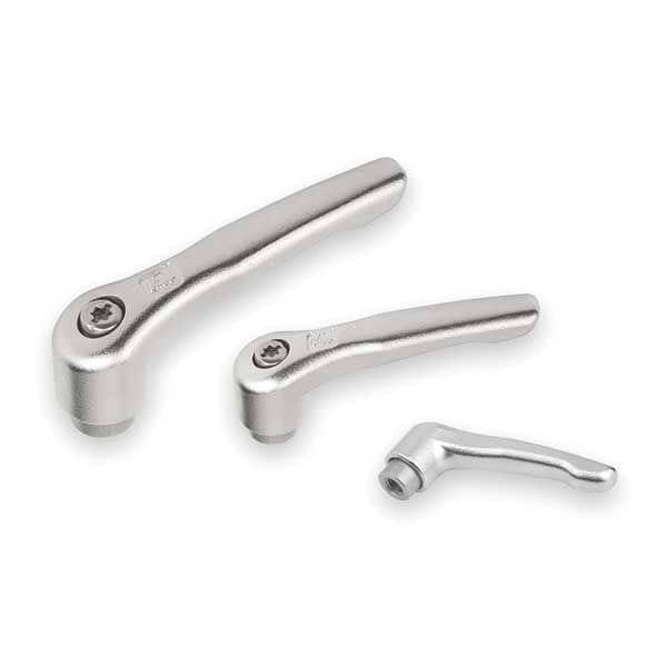 Kipp Adjustable Handle, Size: 3 5/16-18, Entirely Stainless Steel, Electropolished - K0124.3A3