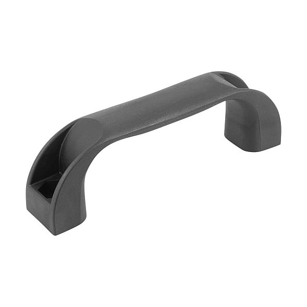 Kipp Pull handle, antistatic plastic, 136 mm long, mounting holes 117 mm - K0190.111170824