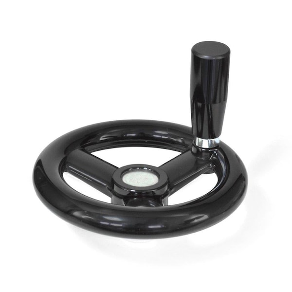 J.W. Winco Vraf-300-P6-D 3 Spoked Handwheel - 6204035