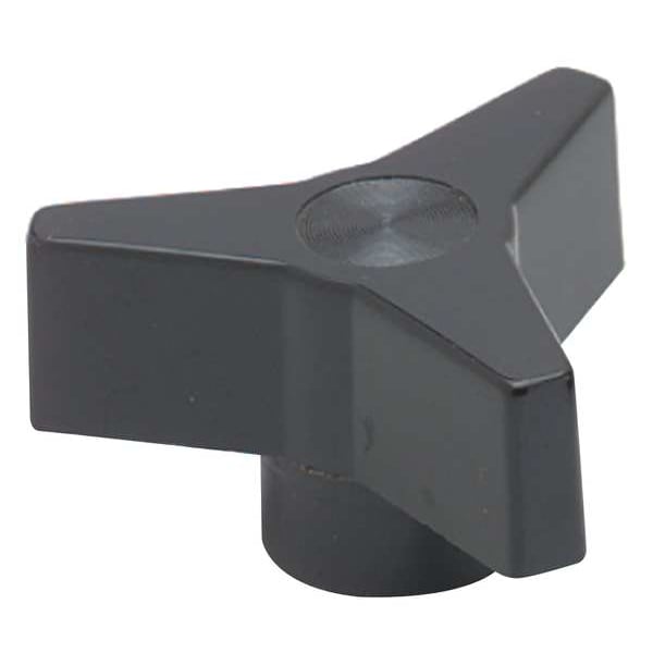 Davies Three Prong Clamp Knob, 1/4-20 Thread Size, 1.50"L, GP Phenolic - 3025AU