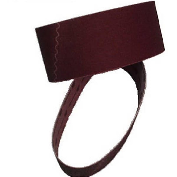 Banda de lija de 60 granos de 3 x 24 pulgadas, paquete de 10 - 757085 de Virginia Abrasives