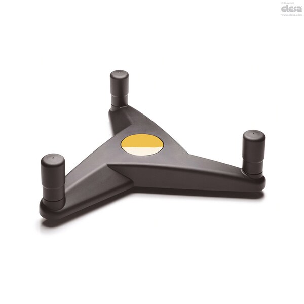 Elesa Three-arm handwheel, ETK.400+I.631 A-20-C4 - ETK.