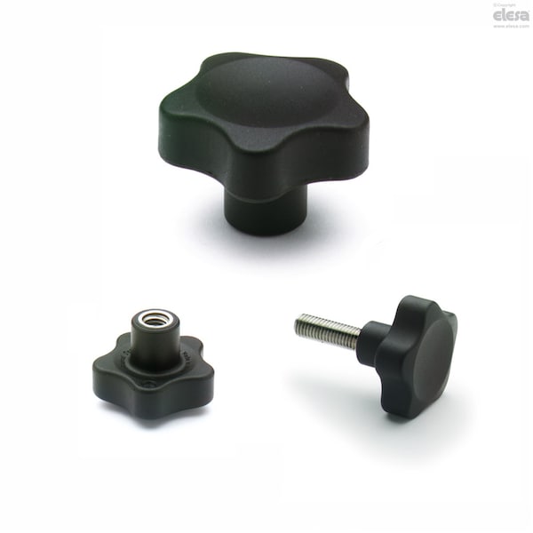 Elesa Stainless steel boss, threaded hole, VC.692/25 SST-10-32 - VC.692-SST (INCH SIZES)