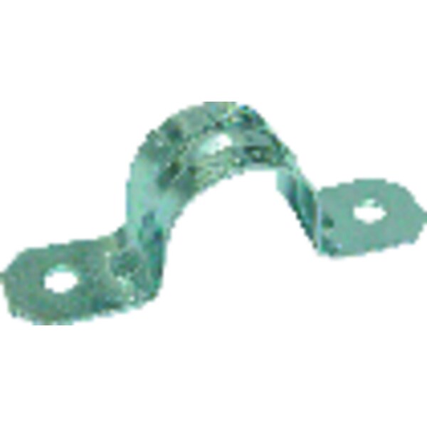 Abb Sigma Engineered Solutions ProConnex 3/4 in. D Zinc-Plated Steel 2 Hole Strap 50 pk - 51902