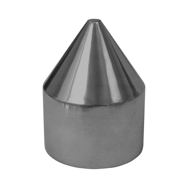 Midwest Air Technologies YardGard Silver Aluminum Chain Link Bullet Cap 1 pk - 328569C
