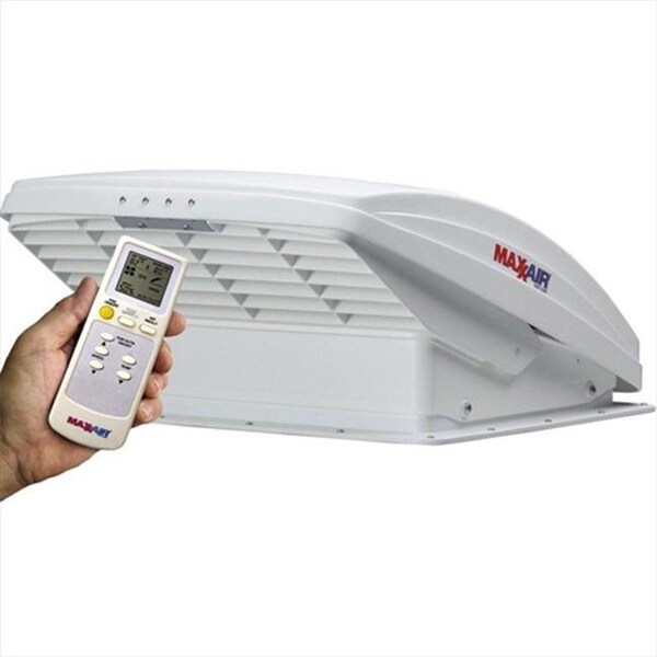 Maxx Air MAXXAIR VENT 0007000K Roof Vent Remote Control Powered Opening White - M1B-0007000K