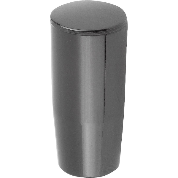 Kipp Taper Grip Fixed Size:1 D=M05, D1=18, Form:E, Thermoset High Polish Blk, Comp:Steel, Blue-Passivated - K1202.20518