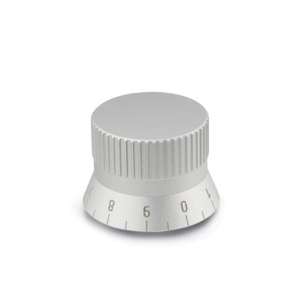 J.W. Winco GN723.4-34-B8-S Knurled Control Knob - 8MXF8/S