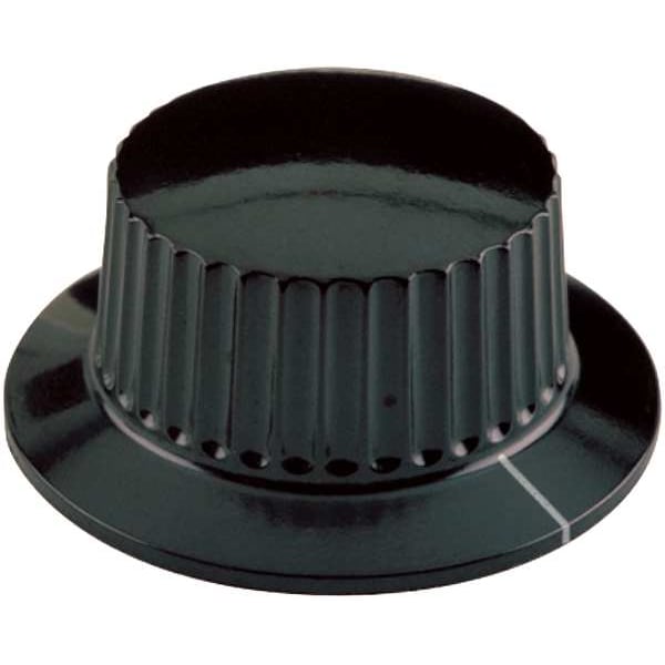 Davies Skirted Control Knob, Control Knob, 1/4" Size, 0.68"L, GP Phenolic - 1600BM