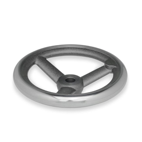 J.W. Winco DIN950-GG-125-B14-A Spoked Handwheel - 14MN83/A