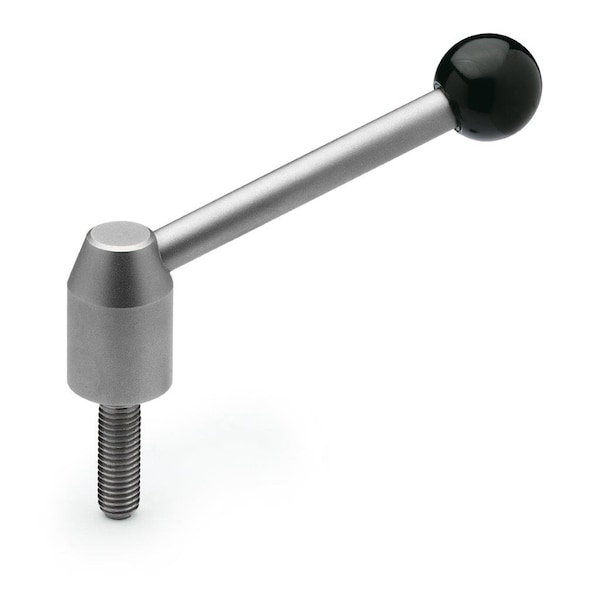 J.W. Winco JW Winco GN212.5 8T50L76/E Adjustable Lever - 8T50L76/E