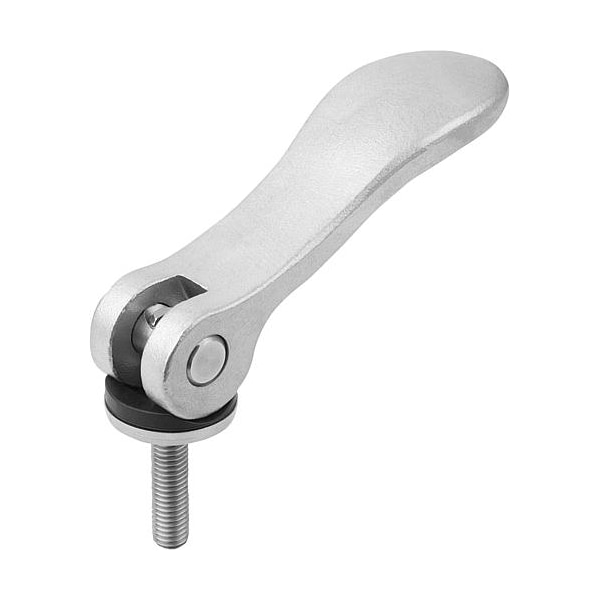 Kipp Cam Levers with external thread, all stainless steel, metric - K0645.0512304X30