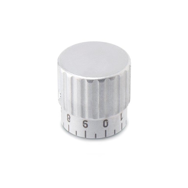 J.W. Winco GN436.1-24-B6-S-MT Knurled Control Knob - 436.1-24-B6-S-MT