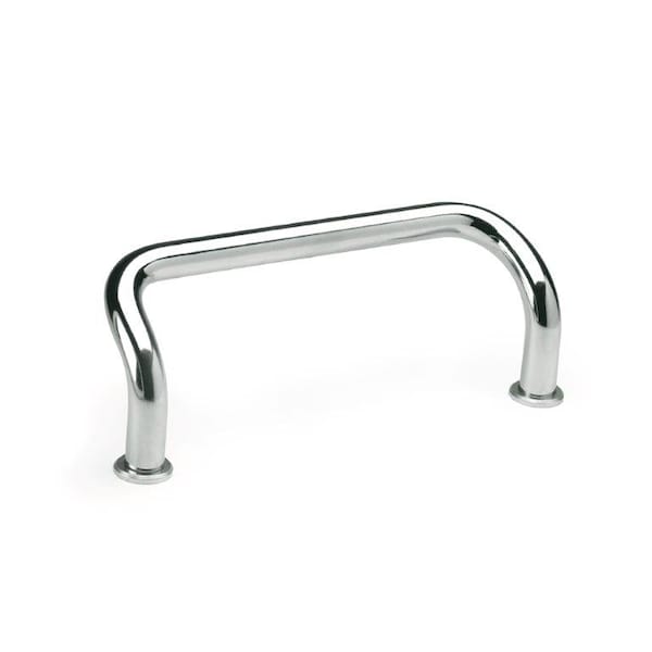 J.W. Winco GN425.1-10-120-CR Cabinet U-Handle - 425.1-10-120-CR