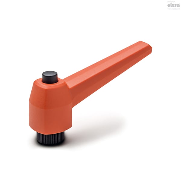 Elesa Brass boss, threaded hole, MRX.40 B-10-24 - MRX-B (INCH SIZES)