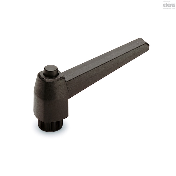 Elesa Brass boss, threaded hole, MRX.40 B-10-24 - MRX-B (INCH SIZES)