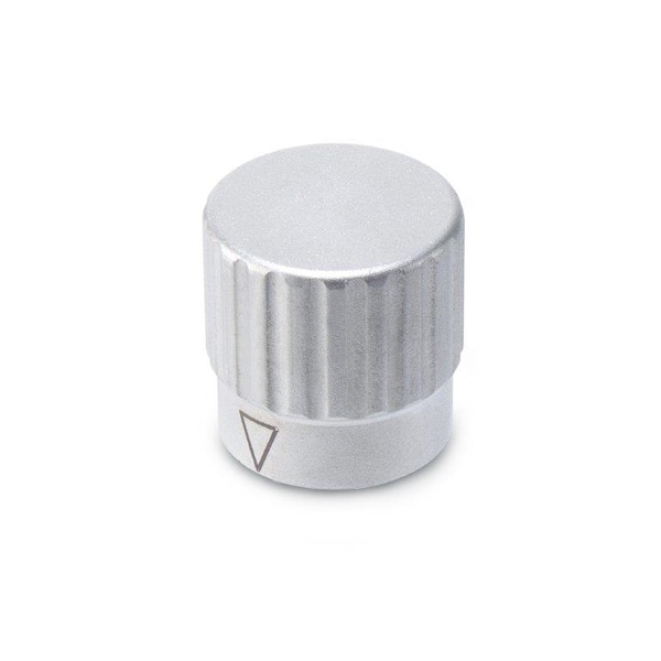 J.W. Winco GN436.1-24-B5-A-MT Knurled Control Knob - 436.1-24-B5-A-MT