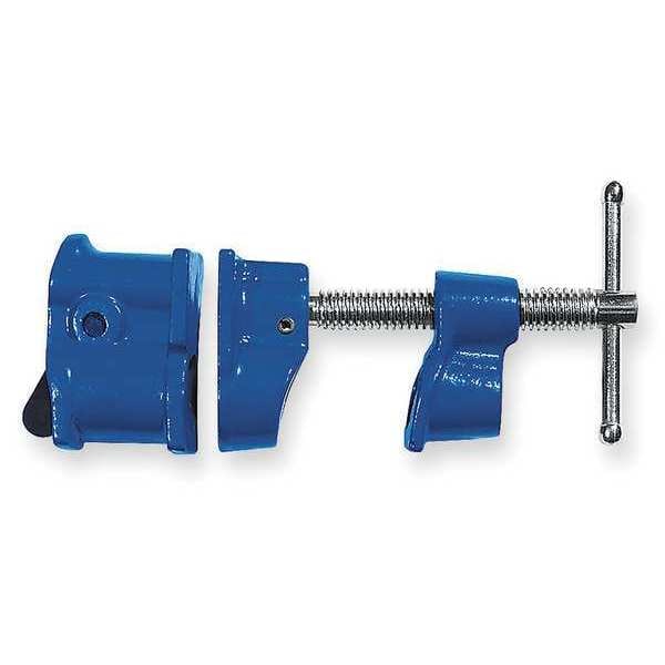 Westward Clutch Pipe Clamp, Steel Handle and - Throat Depth - 4YR40