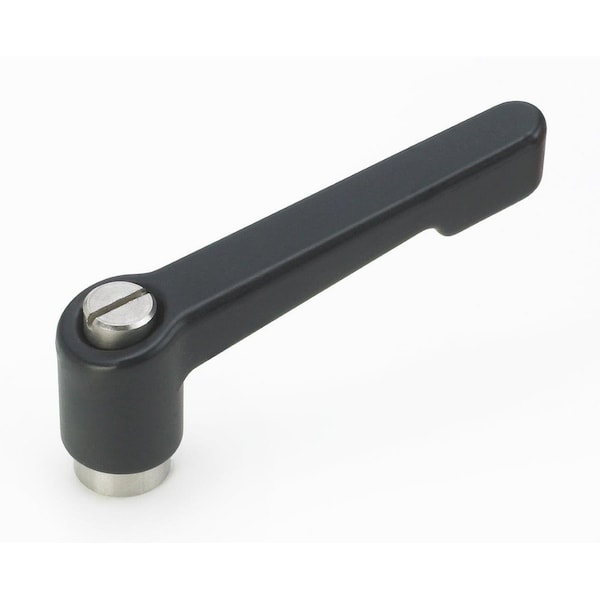 Morton Die Cast Zinc Adjustable Handle with Type 303 SS Components, 3/8in-16 Thread, 0.67in Thre - MH-108SS