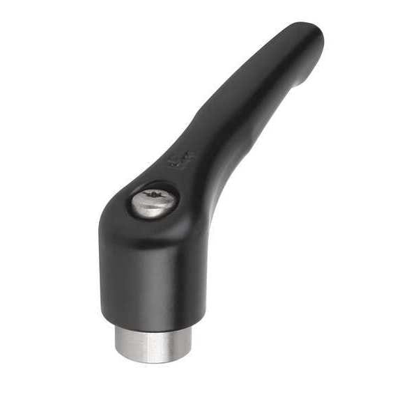 Kipp Adjustable Handle, Size: 0 M04, Zinc Black Satin, Comp: Stainless Steel - K0123.0041