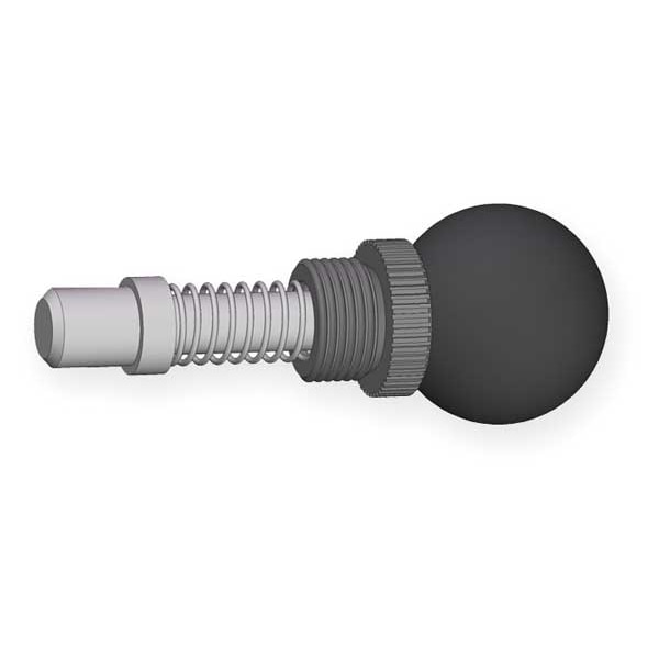 Innovative Components Pop Pin Weld On Barrel, 1/2" Tip Dia., 0.560"L, Ball Knob - GI1/2S1.5-B--B3