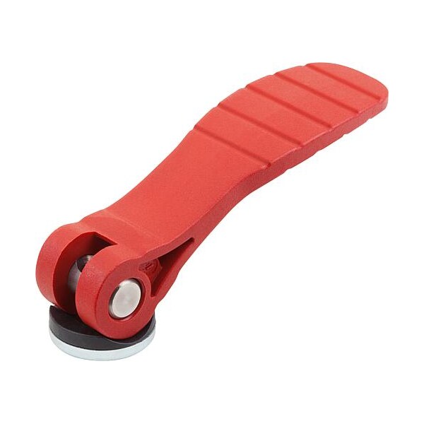 Kipp Cam Lever with plastic handle int. thread, steel or stainless, inch - K0646.152184A1