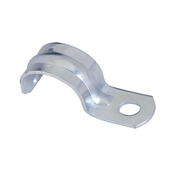 Gampak Sigma Engineered Solutions ProConnex 1/2 in. D Zinc-Plated Steel 1 Hole Strap 3 pk - 47900