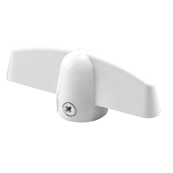 Prime-Line Casement Operator Tee Handle, White, 11/32 in. Bore, Fits Truth 4 Pack - H 4279