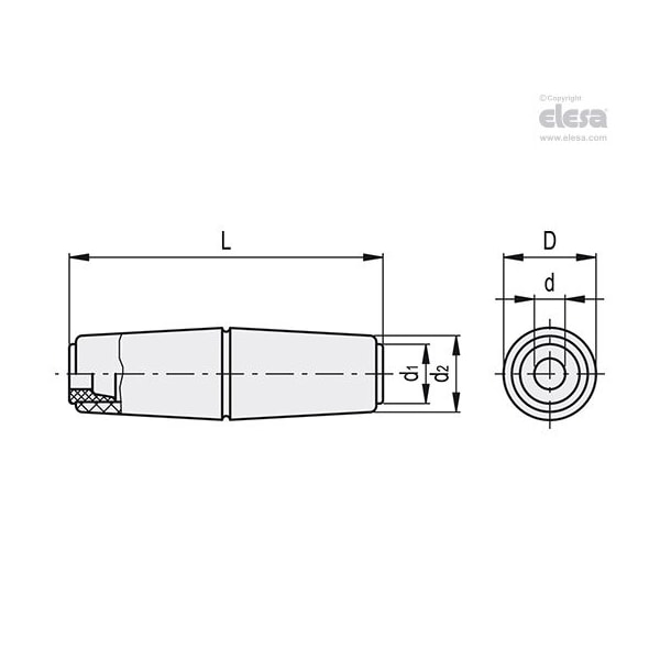 Elesa Revolving handles, SI.134/105-10 - SI.134