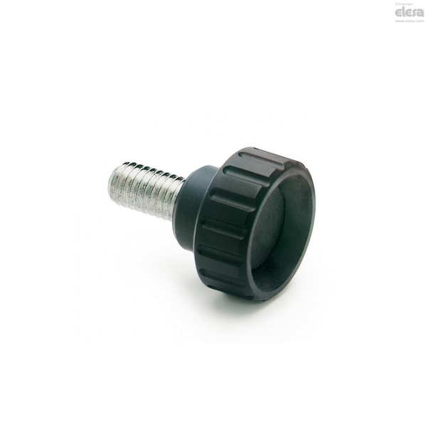 Elesa Zinc-plated steel threaded stud, BT.25 p-M8x25 - BT-P