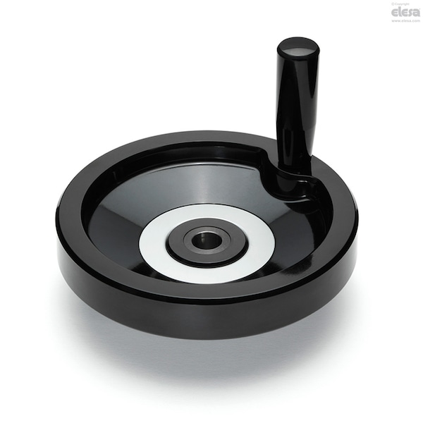 Elesa Revolving handle, drilled hub, VDN.150 FP+I-A 1/2 - VDN.FP+I-A (INCH SIZES)