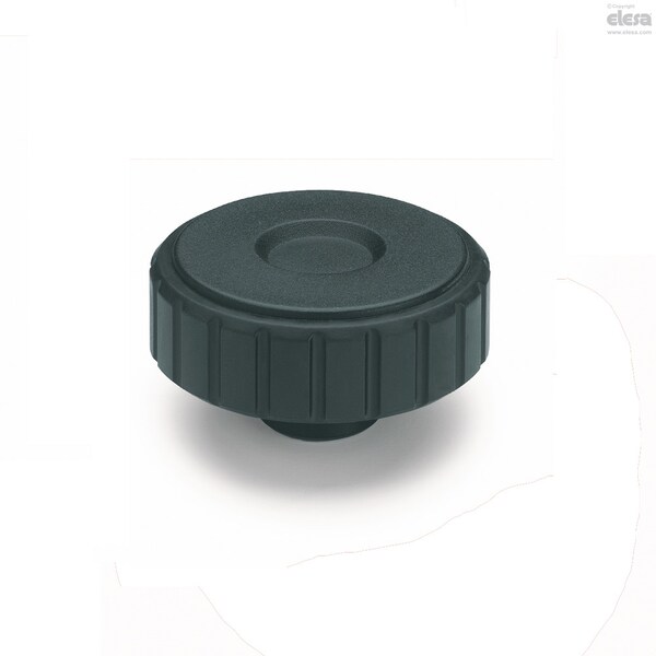 Elesa Brass boss, threaded hole, MBT.45 B-5/16-18-SOFT - MBT-B-SOFT (INCH SIZES)